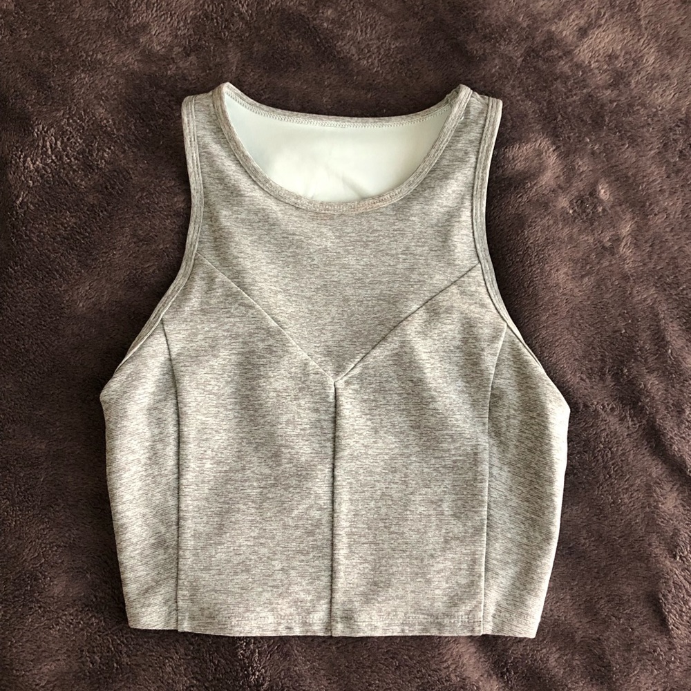 Cropped Tank Workout Top